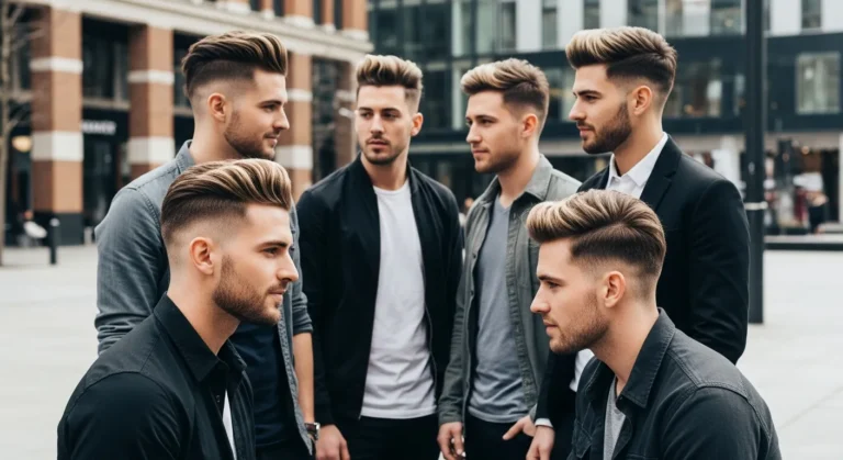 Highlighted Fade Haircuts