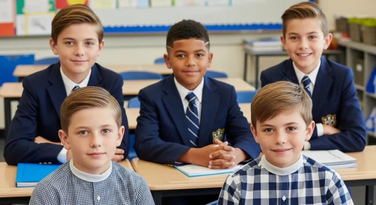 School Haircuts for Boys