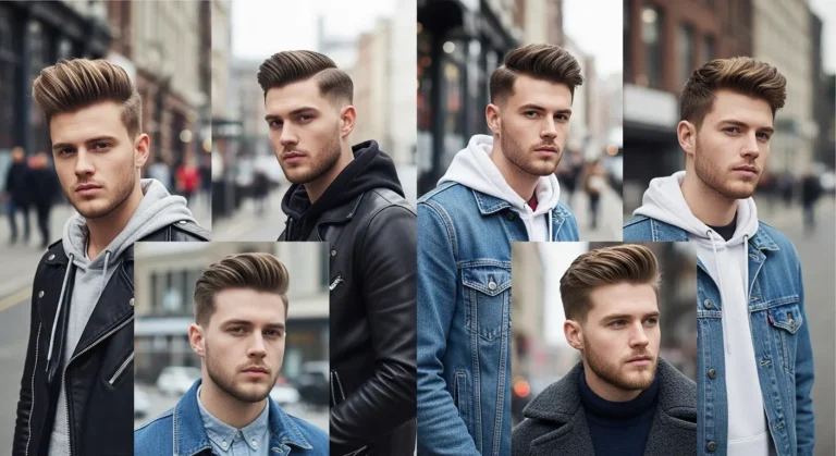 Men’s Haircuts for Round Faces