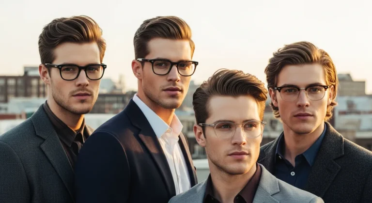 Hairstyles for Men With Glasses