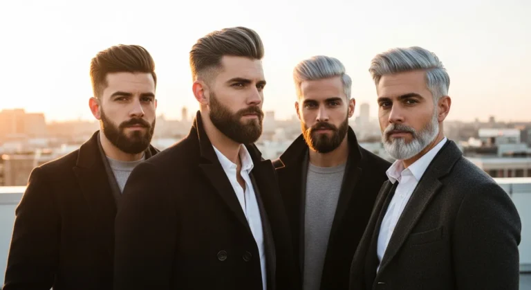 Grey Hairstyles for Men