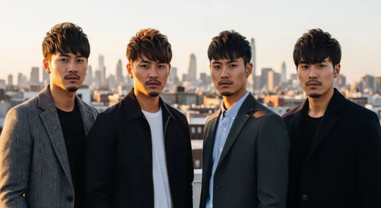 Wolf Cut for Asian Men