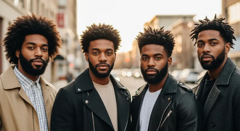 Natural Hairstyles for Black Men