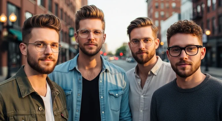 Men’s Hairstyles With Glasses