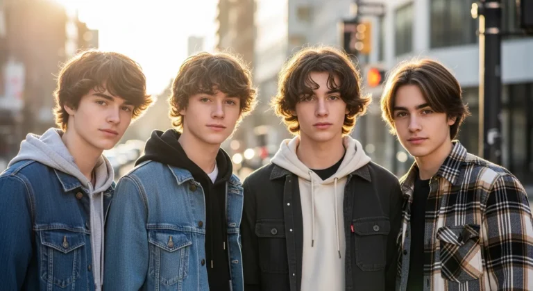 Curtain Bang Hairstyles for Teens