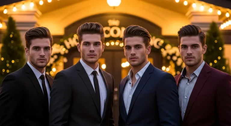 Men’s Hairstyles for Homecoming Party
