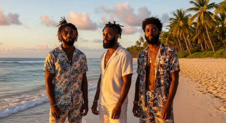 Vacation Hairstyles for Black Men