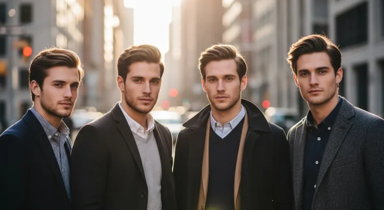 Flow Haircut With Side Part